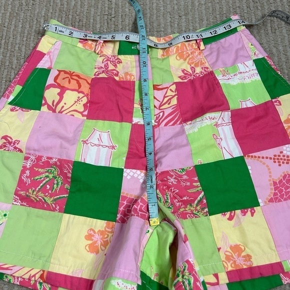 Lilly Pulitzer Colorful Patchwork Shorts - Picture 12 of 13